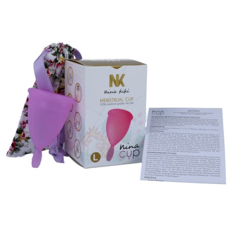 NINA KIKÍ - COPA MENSTRUAL LILA - TALLA L NINA KIKÍ