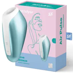 SATISFYER - LOVE BREEZE SUCCIONADOR ICE BLUE 2
