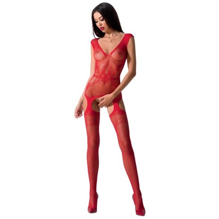 PASSION - WOMAN BS062 BODYSTOCKING ROJO TALLA ÚNICA PASSION WOMAN