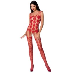 PASSION - WOMAN BS067 BODYSTOCKING ROJO TALLA ÚNICA PASSION WOMAN