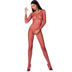 PASSION - WOMAN BS068 BODYSTOCKING ROJO TALLA ÚNICA PASSION WOMAN