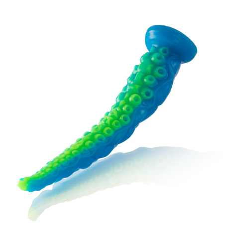 EPIC - SCYLLA DILDO TENTÁCULO FINO FLUORESCENTE TAMAÑO PEQUEÑO EPIC