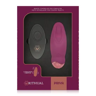 Priya Huevo Control Remoto G-Spot + Vibración | Rithual