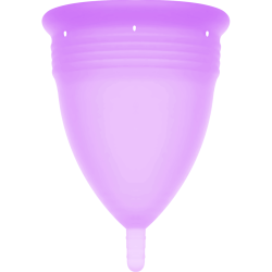STERCUP - COPA MENSTRUAL FDA SILICONA LILA - TALLA S STERCUP