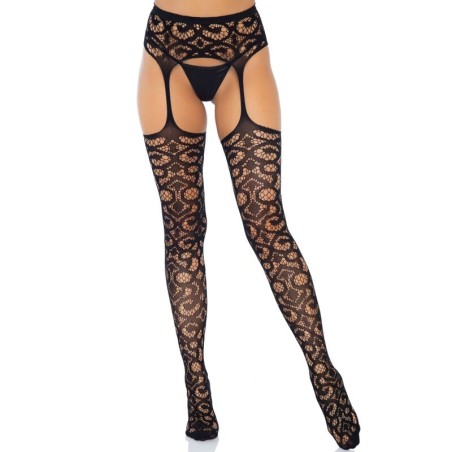 LEG AVENUE - MEDIAS CON LIGUERO TALLA ÚNICA LEG AVENUE HOSIERY