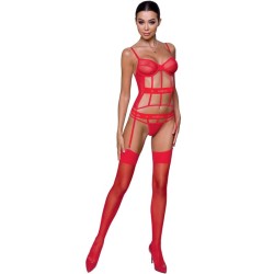 PASSION - KYOUKA CORSET - ROJO L/XL PASSION WOMAN CORSETS