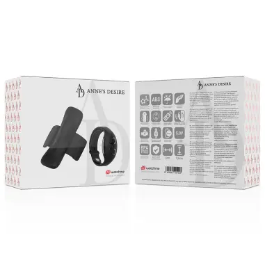 Panty Pleasure Tecnología Watchme Negro | Anne's Desire