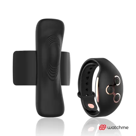Panty Pleasure Tecnología Watchme Negro/Gold | Anne's Desire