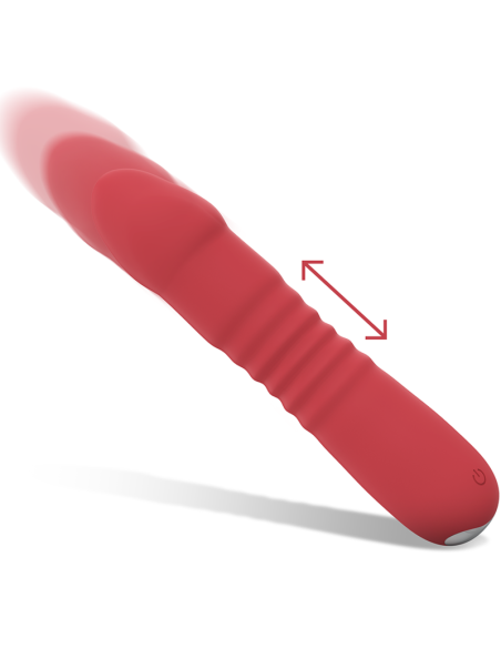 INTENSE - JUNI UP & DOWN 10 VIBRACIONES ROJO 