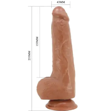 Draco Dildo Realístico 23 cm Modelo 2 Natural | Pretty Love