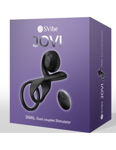 SNAIL VIBE - JOVI ANILLO DE PAREJA CONTROL REMOTO NEGRO 