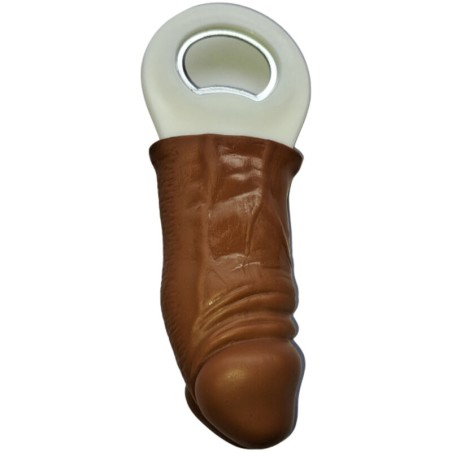 DIABLO PICANTE - ABRIDOR CON FORMA PENE GOMA MULATO DIABLO PICANTE