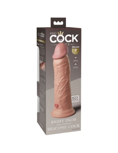 KING COCK - ÉLITE DILDO REALÍSTICO SILICONA 20.3 CM 