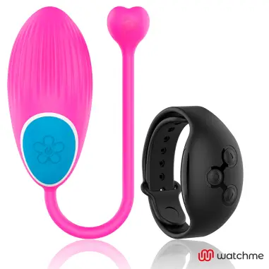 Huevo Control Remoto Technology Watchme Fucsia / Azabache