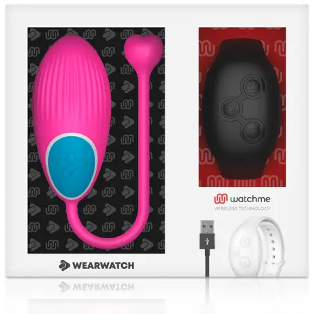 Huevo Control Remoto Technology Watchme Fucsia / Azabache