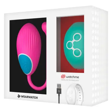 Huevo Control Remoto Technology Watchme Fucsia / Agua Marina