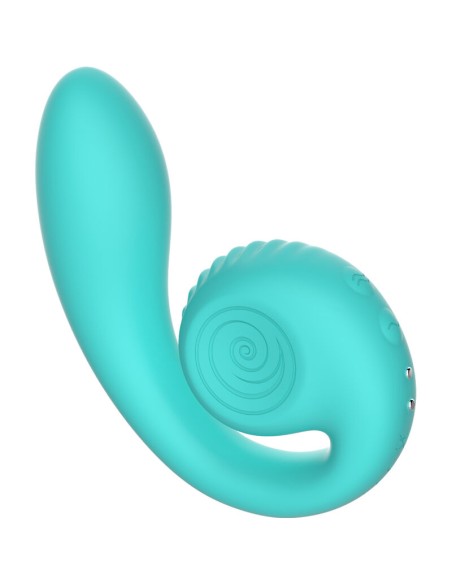 SNAIL VIBE - GIZI ESTIMULADOR DUAL TURQUESA 