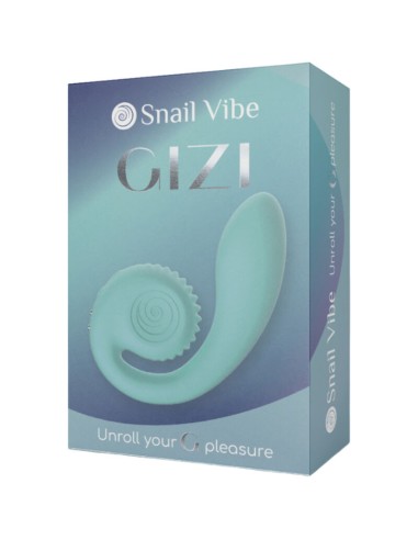 SNAIL VIBE - GIZI ESTIMULADOR DUAL TURQUESA 