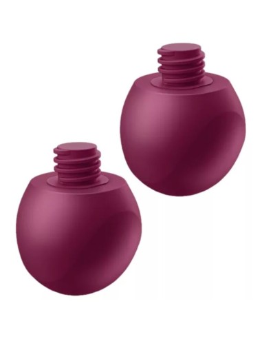 SATISFYER - LOVE BIRDS VARY BOLAS VIBRADORES APP GRATUITA ROJO VINO 
