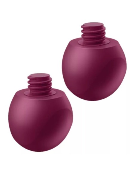 SATISFYER - LOVE BIRDS VARY BOLAS VIBRADORES APP GRATUITA ROJO VINO 
