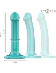 INTENSE - KATIE VIBRADOR CON VENTOSA 10 VIBRACIONES AZUL OSCURO CONTROL REMOTO 2