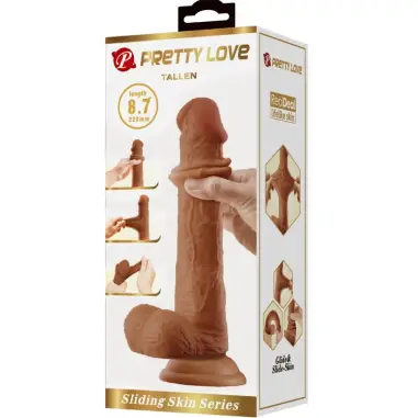 Tallen Dildo Realístico 22 cm Mulato | Pretty Love