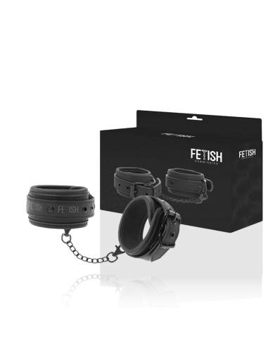 FETISH SUBMISSIVE - ESPOSAS TOBILLOS CUERO VEGANO CON FORRO DE NEOPRENO 