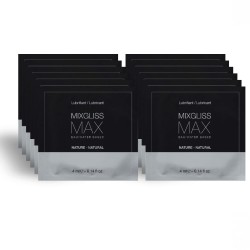 MIXGLISS - MAX LUBRICANTE DILATADOR ANAL PACK 12 MONODOSIS 4ML MIXGLISS