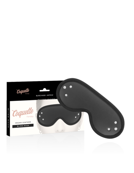 COQUETTE CHIC DESIRE - FANTASY ANTIFAZ CUERO VEGANO CON FORRO DE NEOPRENO 