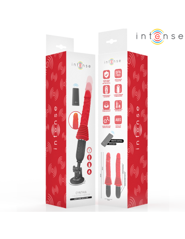 INTENSE - CYNTHIA VIBRADOR THRUSTING CONTROL REMOTO CON CALOR 