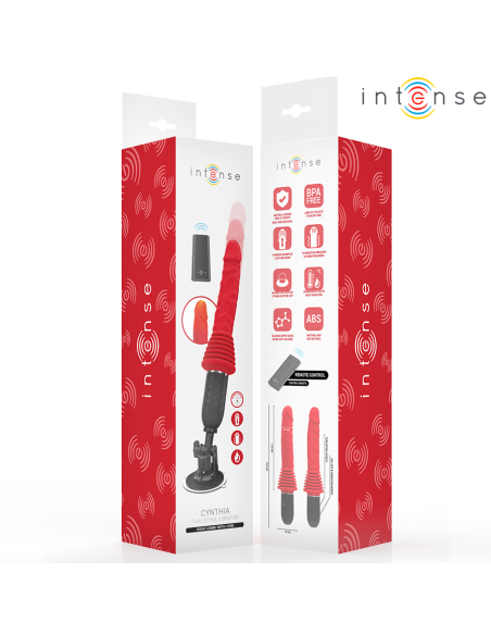 INTENSE - CYNTHIA VIBRADOR THRUSTING CONTROL REMOTO CON CALOR 
