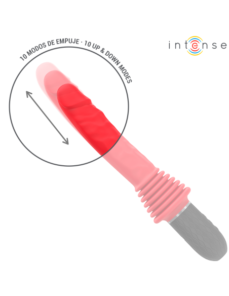 INTENSE - CYNTHIA VIBRADOR THRUSTING CONTROL REMOTO CON CALOR 