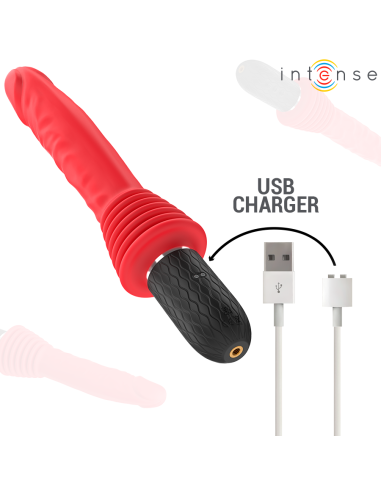 INTENSE - CYNTHIA VIBRADOR THRUSTING CONTROL REMOTO CON CALOR 
