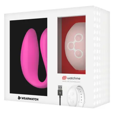 Vibrador Dual Technology Watchme Fucsia / Rosa | Wearwatch