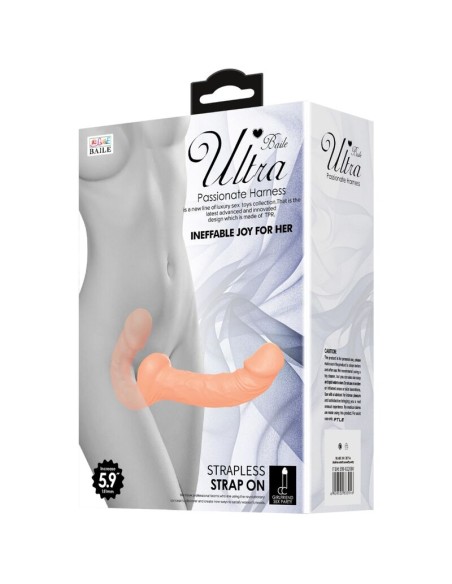BAILE - ULTRA PASSIONATE HARNESS DILDO CON ARNÉS SIN SUJECIÓN 