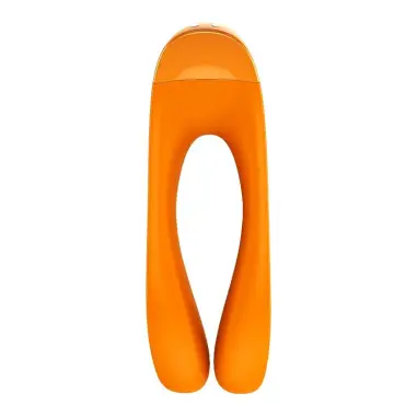 Candy Cane Vibrador Dedo Naranja - Sumergible | Satisfyer