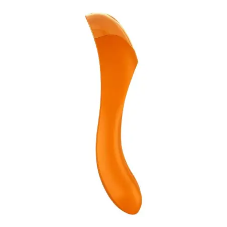 Candy Cane Vibrador Dedo Naranja - Sumergible | Satisfyer