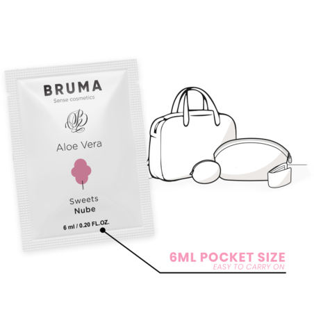 BRUMA - 6 ML GEL DESLIZANTE CON ALOE VERA SABOR A NUBE BRUMA
