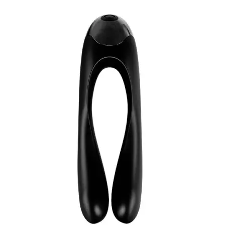 Candy Cane Vibrador Dedo Negro - Sumergible | Satisfyer
