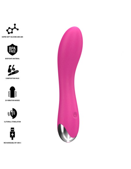 INTENSE - CHER VIBRADOR 20 PATRONES CON CABEZALES INTERCAMBIABLES 
