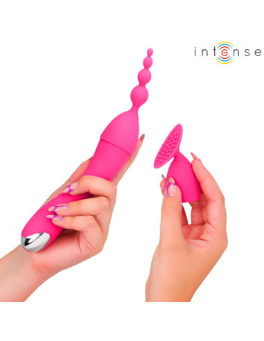 INTENSE - CHER VIBRADOR 20 PATRONES CON CABEZALES INTERCAMBIABLES 