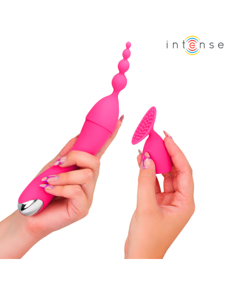 INTENSE - CHER VIBRADOR 20 PATRONES CON CABEZALES INTERCAMBIABLES 