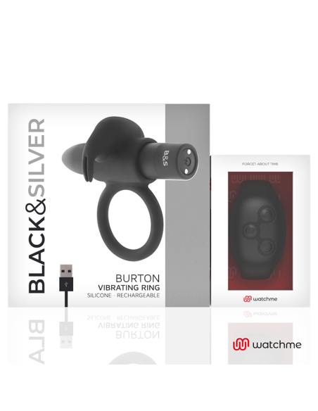 BLACK&SILVER - BURTON CONTROL REMOTO COCKRING WATCHME 