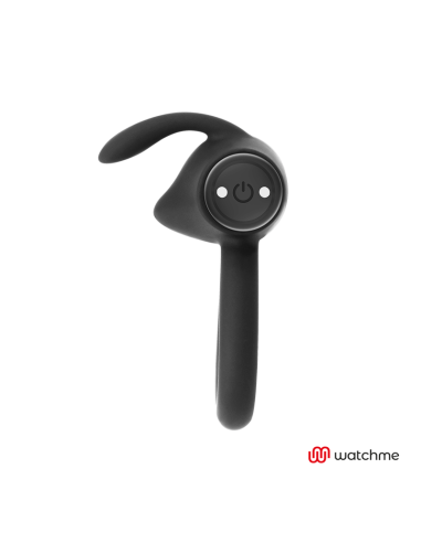 BLACK&SILVER - AGRON REMOTE CONTROL COCKRING WATCHME 
