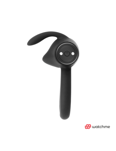 BLACK&SILVER - AGRON REMOTE CONTROL COCKRING WATCHME 