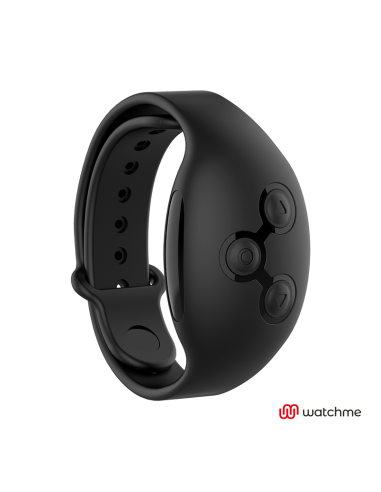 BLACK&SILVER - AGRON REMOTE CONTROL COCKRING WATCHME 