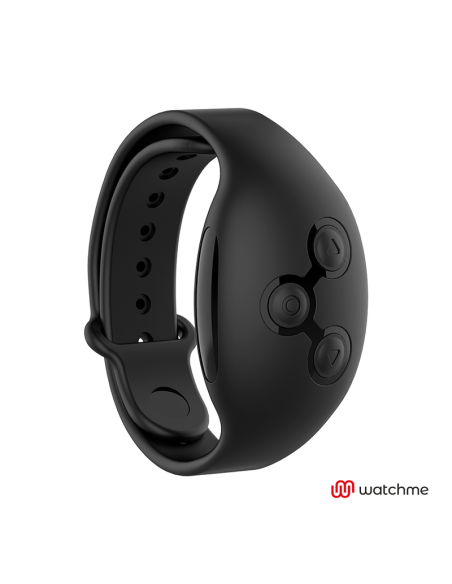 BLACK&SILVER - AGRON REMOTE CONTROL COCKRING WATCHME 