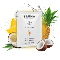 BRUMA - 6 ML GEL DESLIZANTE CON ALOE VERA SABOR A PIÑA COLADA BRUMA