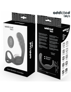 ARMONY - MANTA ANILLO VIBRADOR TESTÍCULOS NEGRO Anillos con Vibración 2