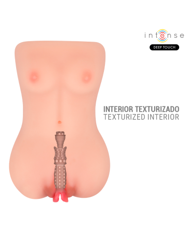 INTENSE DEEP TOUCH - CATHERINE MASTURBADOR CON VOZ VIBRADOR & SUCCIÓN 